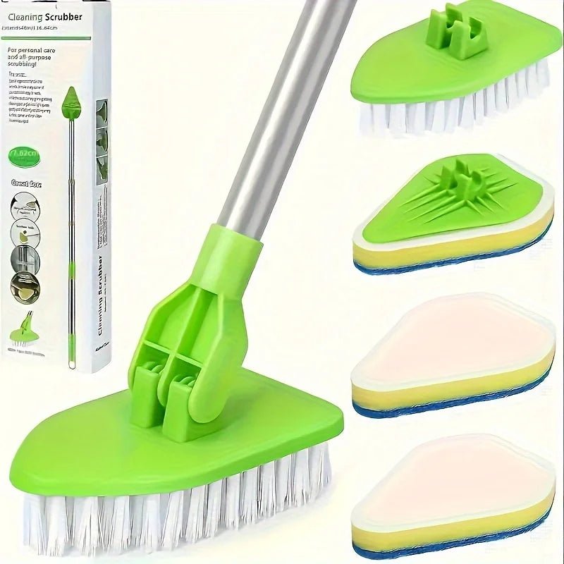 1 multifunctional retractable long handle cleaning brush set - for floor, tile and bathtub bathroom cleaning tools Brush cleanin - DivineLink1 | Electronics, Fitness, Household Essentials | Shop