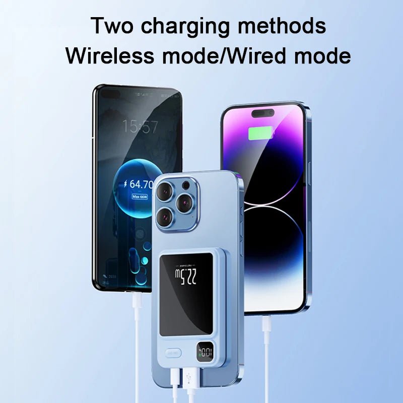 10000mAh Capacity Power Bank Magnetic Wireless 22.5W Ultra Super Fast Charging Magnetic Power Bank For Iphone15 Samsung - DivineLink1 | Electronics, Fitness, Household Essentials | Shop