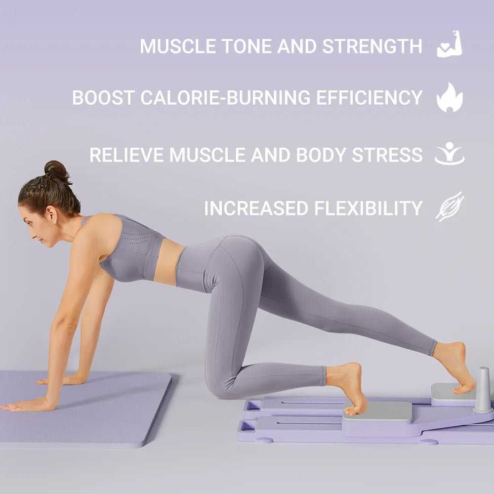 2 - in - 1 Abs & Ski Board - Portable Core/Leg Trainer, Split Pilates - Reformer for Home Gym, Lightweight Full - Body Fitness - DivineLink1 | Electronics, Fitness, Household Essentials | Shop