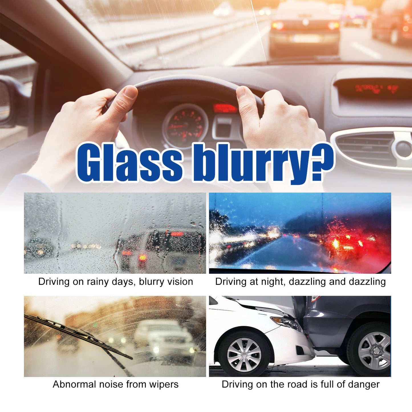 2 In 1 Car Oil Film Cleaner Oil Film Cleaner For Car Front Windshield Window Stains - DivineLink1 | Electronics, Fitness, Household Essentials | Shop