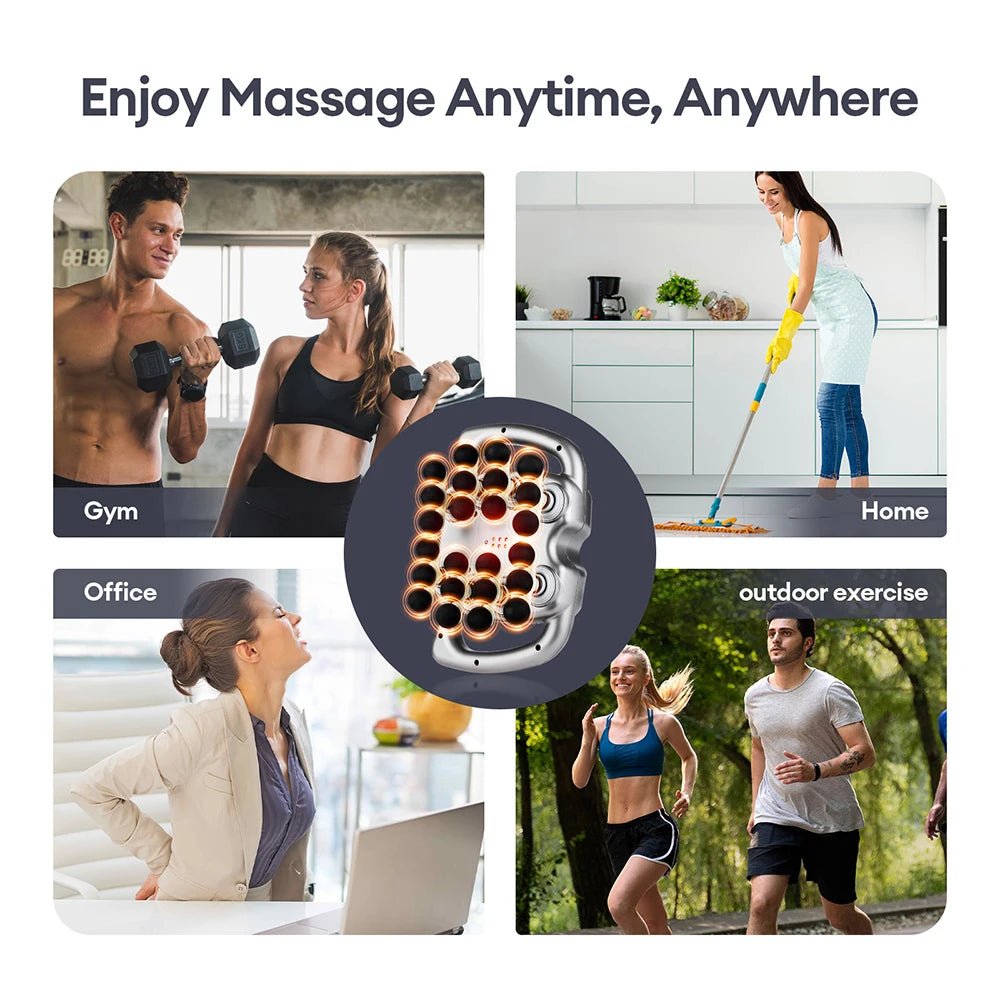 24 - Head Fascia Gun 99 Levels Strength High - Frequency Vibration Body Massage Gun Back and Waist Massager Neck Shoulder masajeador - DivineLink1 | Electronics, Fitness, Household Essentials | Shop