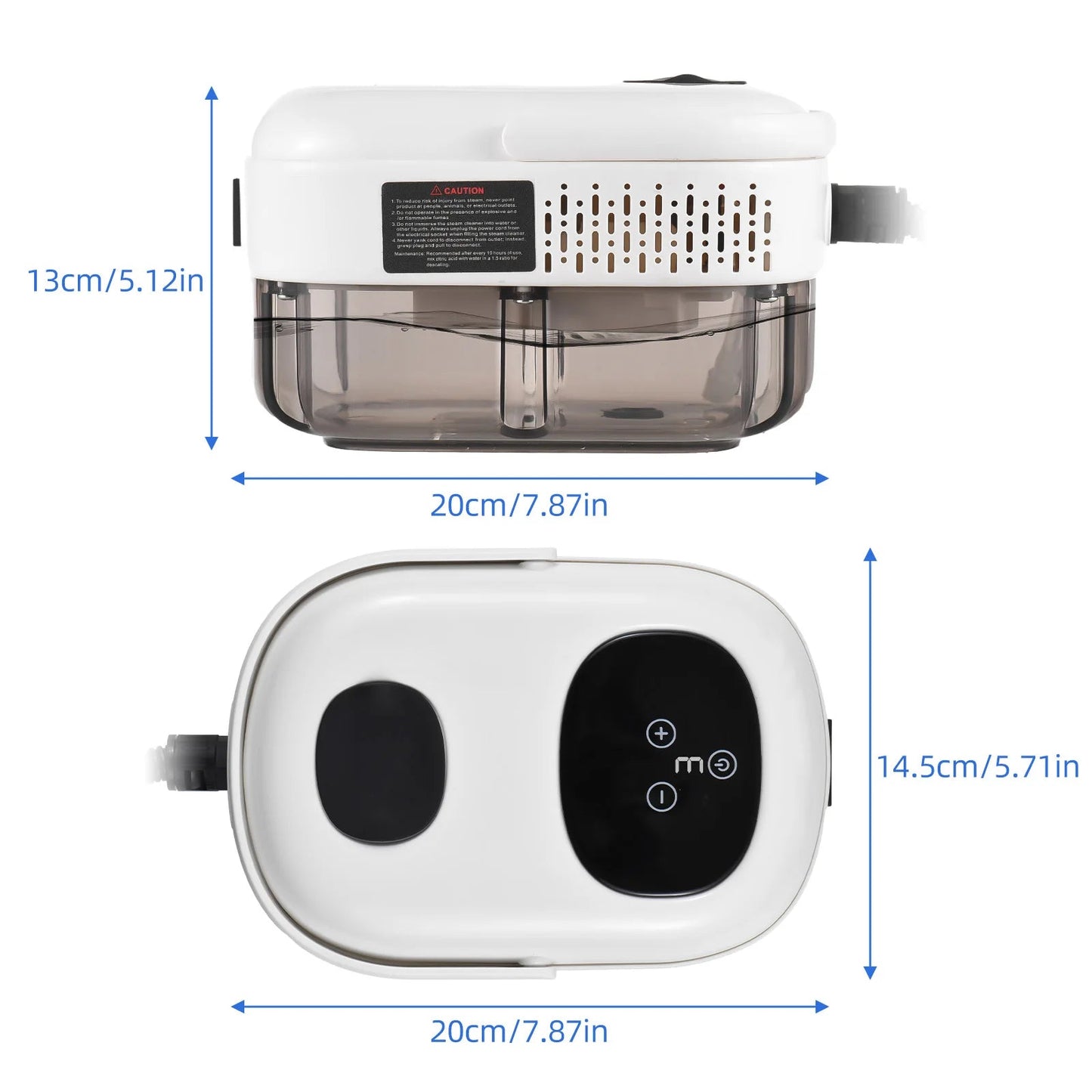 2500W High Pressure Steam Cleaning Machine High Temperature Pressurized 1100ml 3 Bar Portable Handheld Steam Cleaners for Car - DivineLink1 | Electronics, Fitness, Household Essentials | Shop