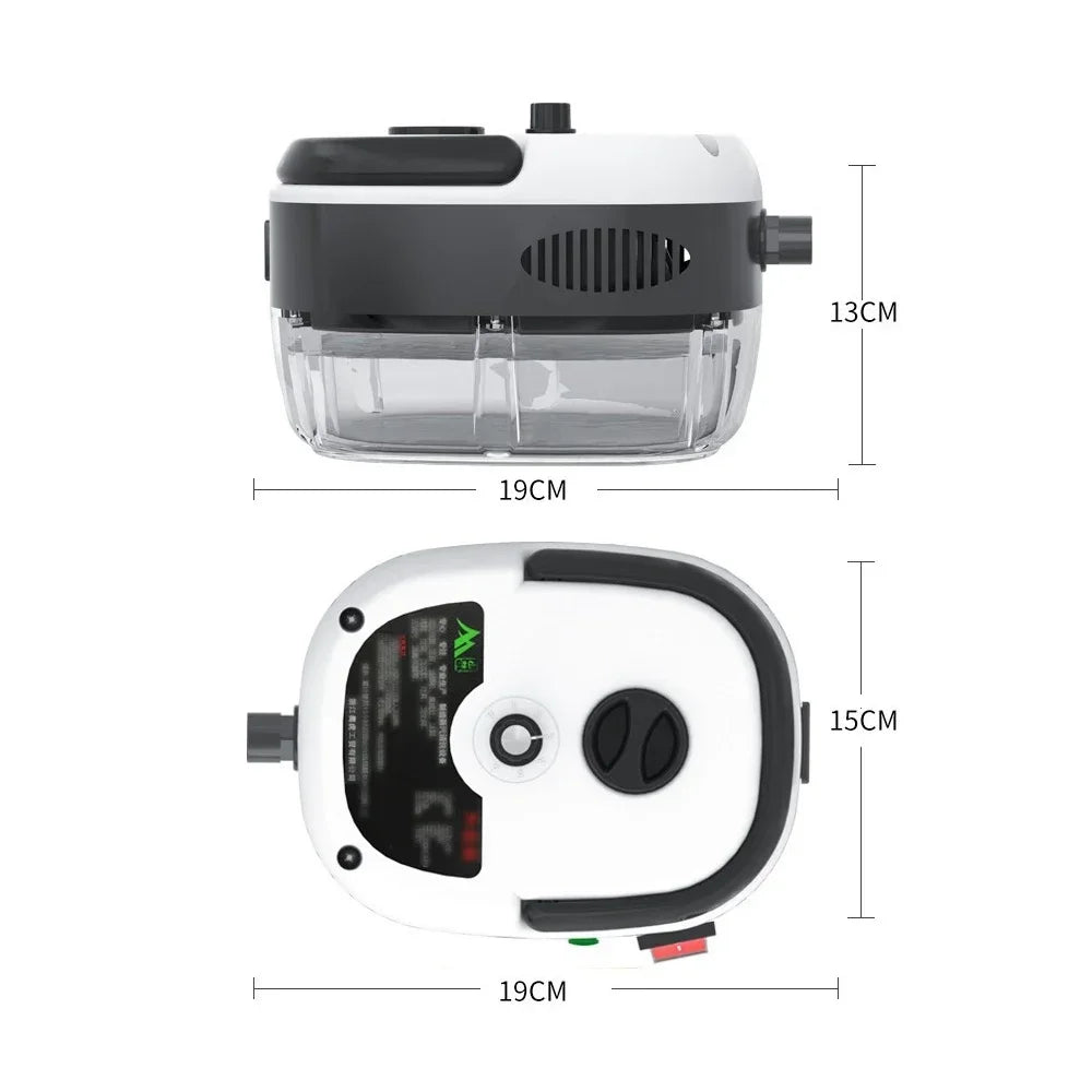 2500W Portable Handheld Steam Cleaner High Temperature Pressurized Steam Cleaning Machine with Brush Heads for Furniture Car - DivineLink1 | Electronics, Fitness, Household Essentials | Shop