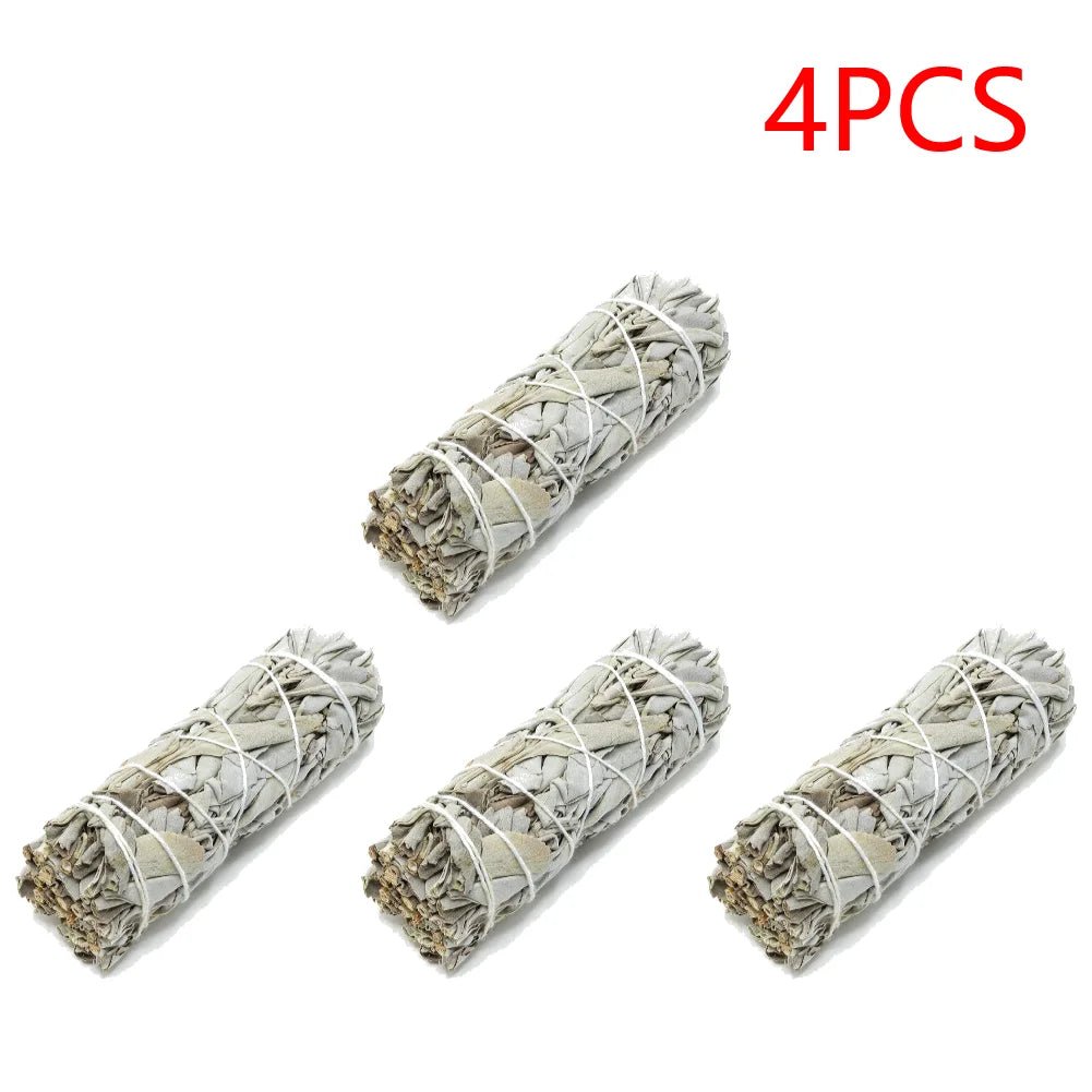 3 - 10PCS Incense White Sage Bundle Smudge Sticks Home Purification Incense White Sage Sticks Home Cleansing Burning Aromatherapy - DivineLink1 | Electronics, Fitness, Household Essentials | Shop