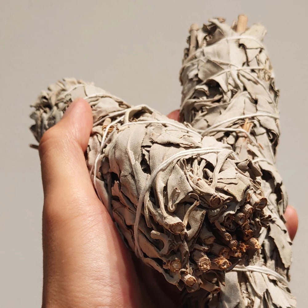 3 - 10PCS Incense White Sage Bundle Smudge Sticks Home Purification Incense White Sage Sticks Home Cleansing Burning Aromatherapy - DivineLink1 | Electronics, Fitness, Household Essentials | Shop