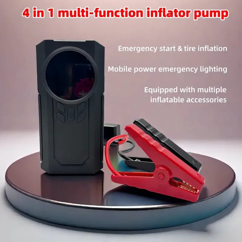 4 in 1 Car Jump Start Air Compressor 8400mAh Power Bank Portable Battery Booster Digital Tire Inflator with DC Cigarette Lighter - DivineLink1 | Electronics, Fitness, Household Essentials | Shop
