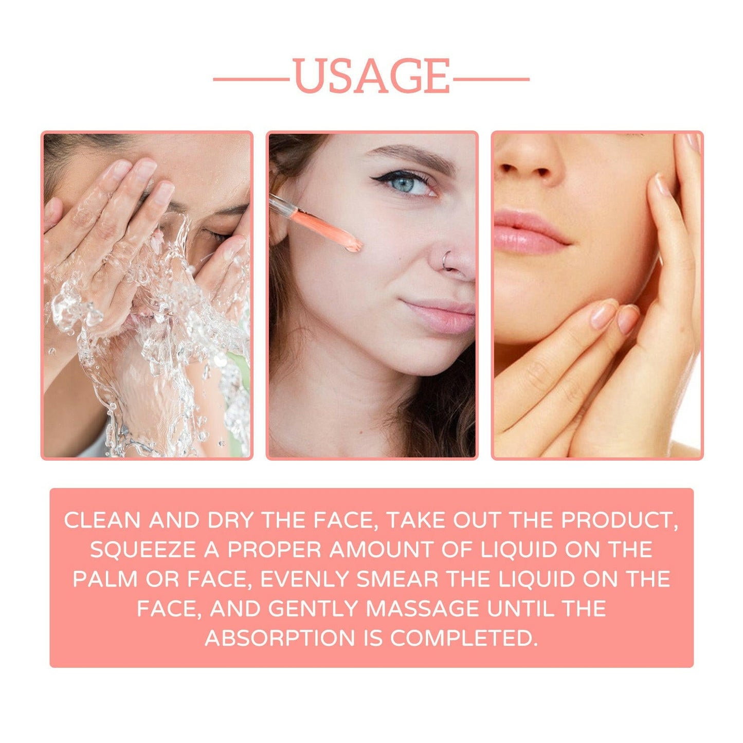 5 in 1 Face Serum, Moisturizes Skin Firming Lightening Acne Spots Beautiful Skin Serum - DivineLink1 | Electronics, Fitness, Household Essentials | Shop
