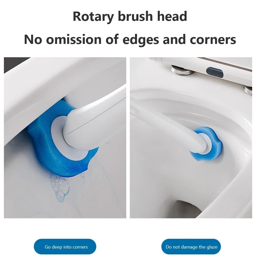 8 - 32PCS Disposable Toilet Bowl Brush Long Handle Cleaner Brush & Replacement Cleaning Heads Toilet Brush WC Toilet Accessories - DivineLink1 | Electronics, Fitness, Household Essentials | Shop