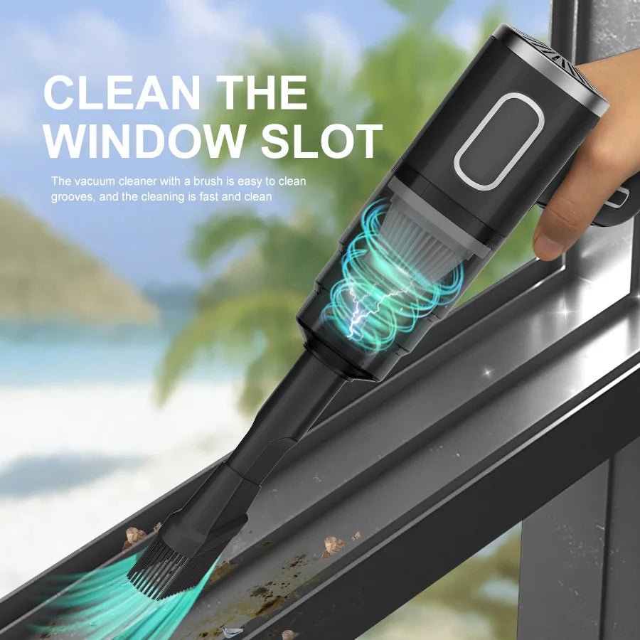 ABS Car Vacuum Cleaner Portable Powerful Wireless Vacuum Cleaner Home Carpet Cleaner Home Appliance Mini Cleaning Machine - DivineLink1 | Electronics, Fitness, Household Essentials | Shop