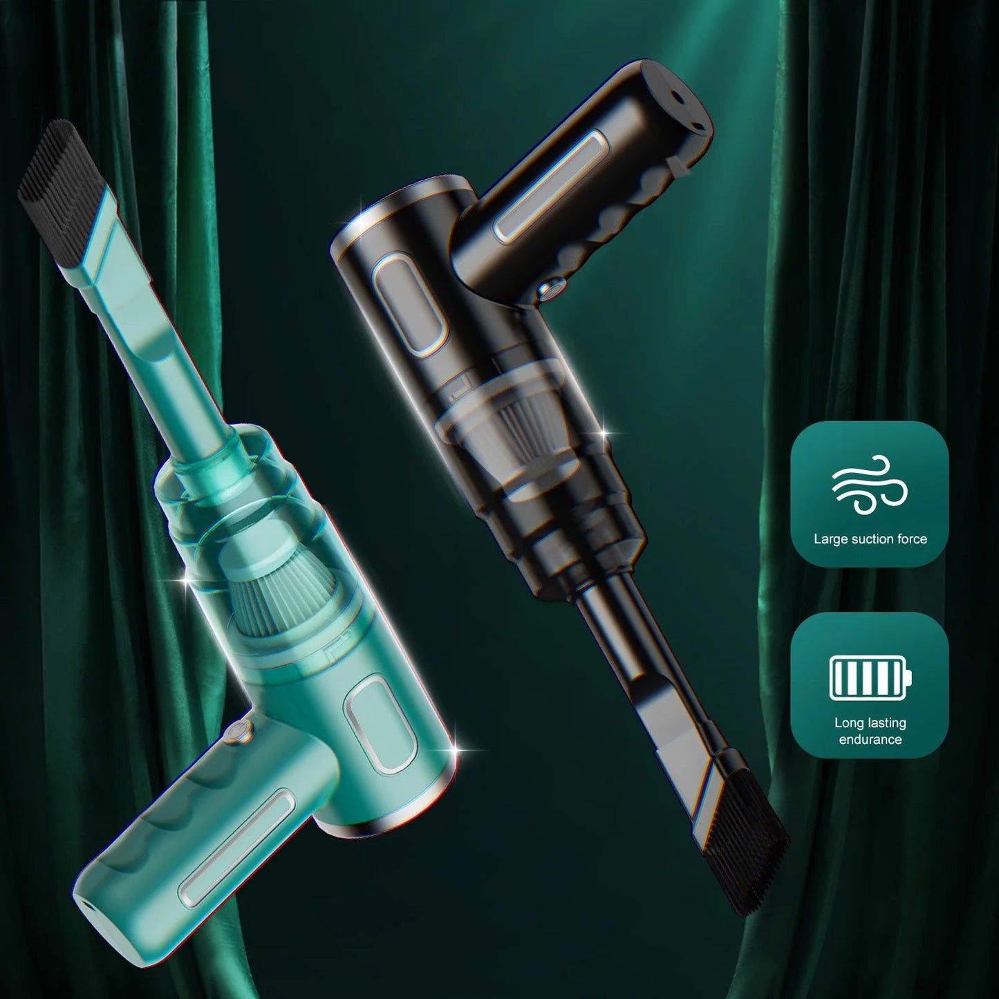 ABS Car Vacuum Cleaner Portable Powerful Wireless Vacuum Cleaner Home Carpet Cleaner Home Appliance Mini Cleaning Machine - DivineLink1 | Electronics, Fitness, Household Essentials | Shop