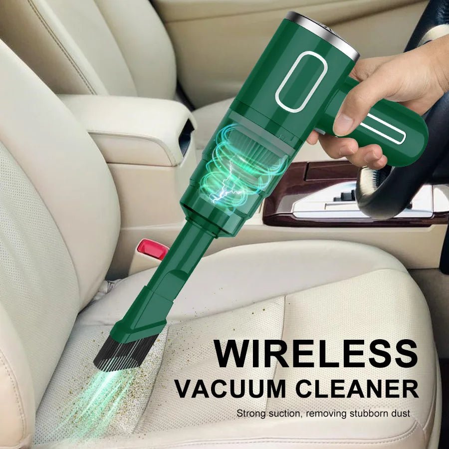 ABS Car Vacuum Cleaner Portable Powerful Wireless Vacuum Cleaner Home Carpet Cleaner Home Appliance Mini Cleaning Machine - DivineLink1 | Electronics, Fitness, Household Essentials | Shop