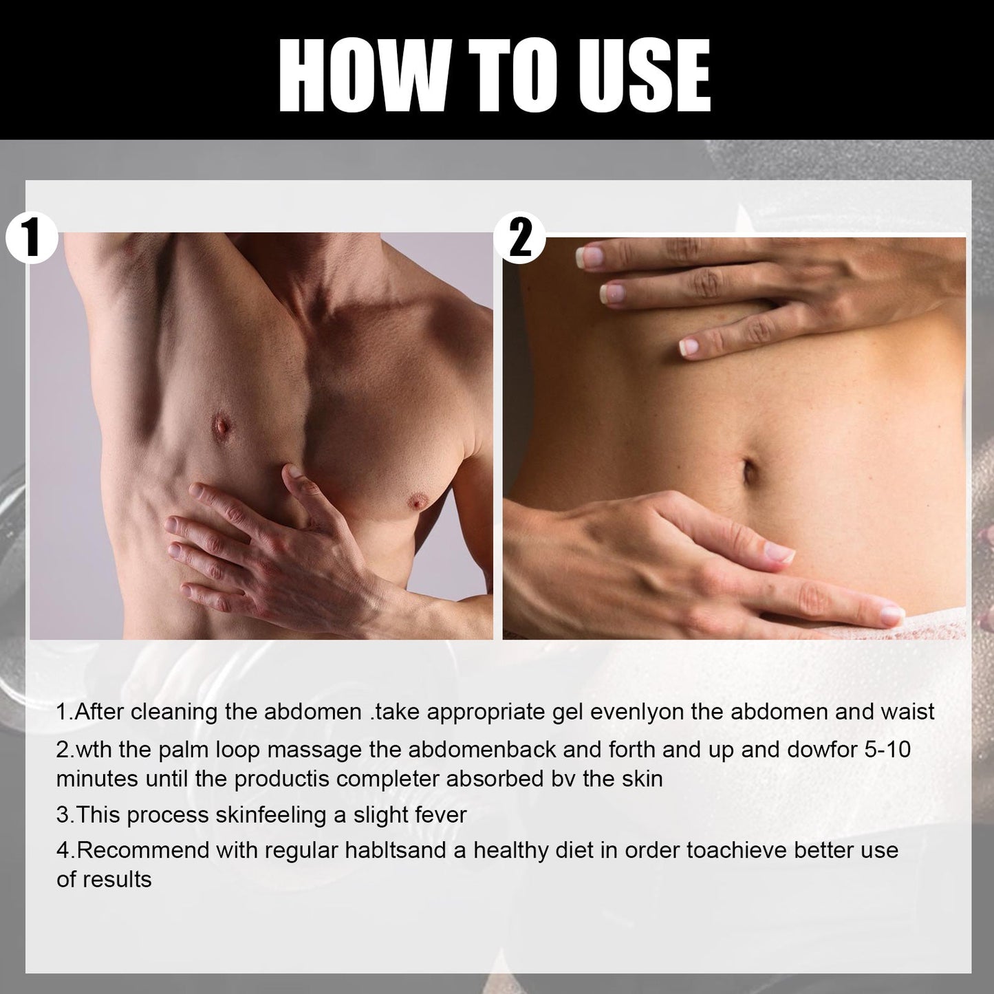 Abs Cream, Abdominal Strength Men And Women's Chest Muscle Waistcoat Line Massage Fitness Sculpting Cream - DivineLink1 | Electronics, Fitness, Household Essentials | Shop