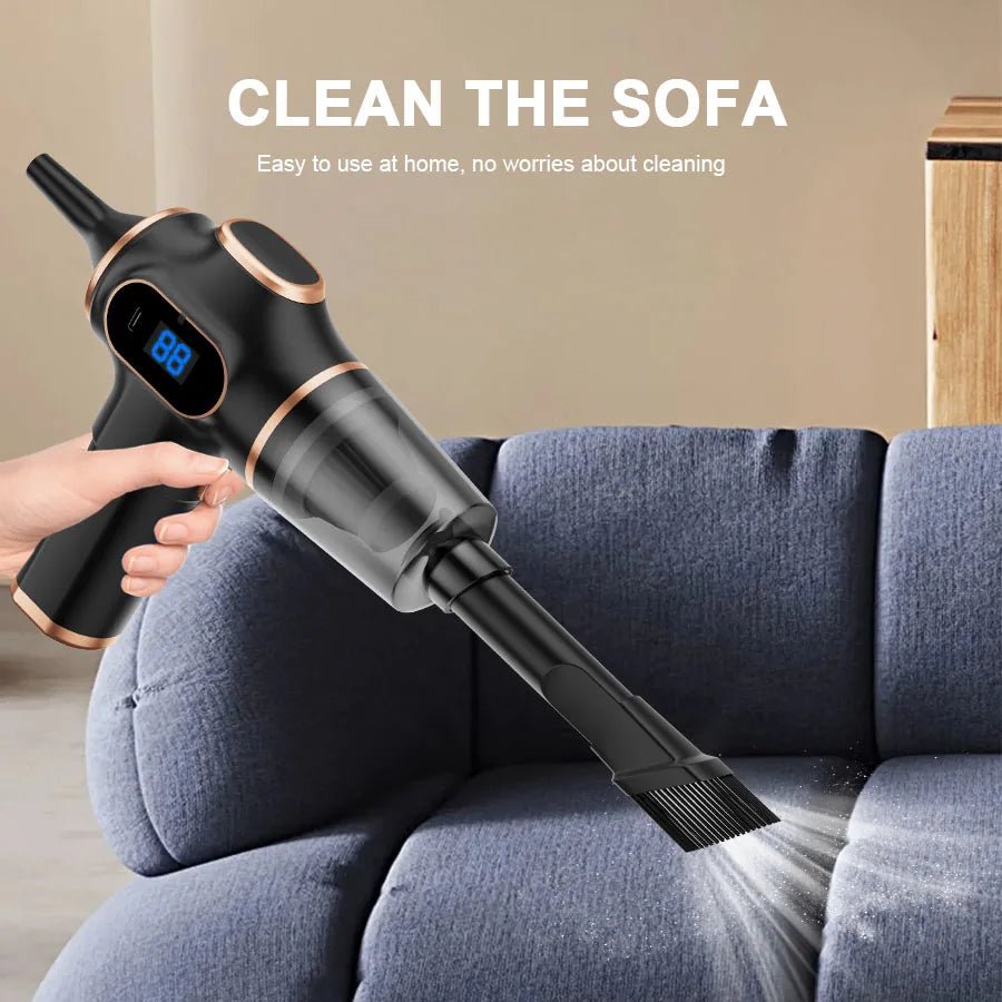 ABS Wireless Car Vacuum Cleaner Home Appliance Sofa Office High - Power Household Cleaning Machine Mini Vacuum Carpet Cleaner - DivineLink1 | Electronics, Fitness, Household Essentials | Shop