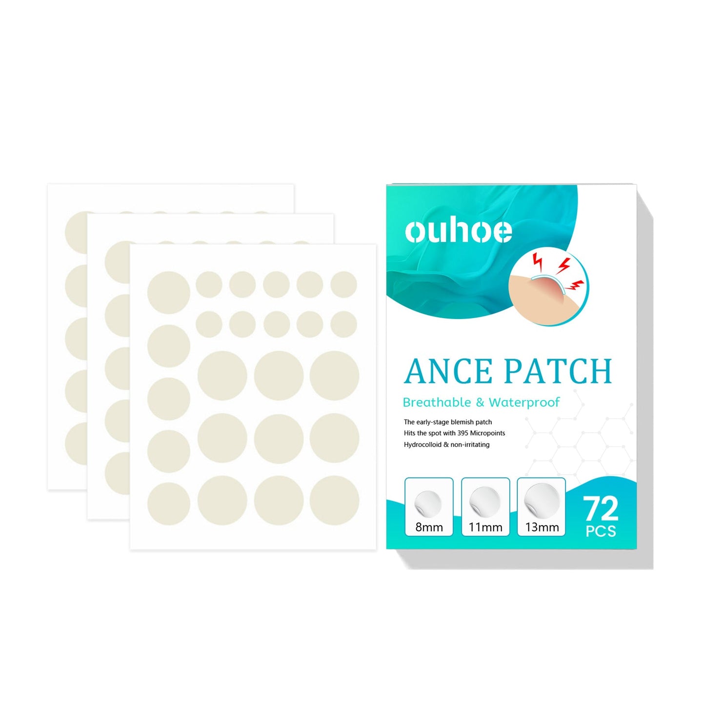 Acne Patch, Repair Facial Acne Invisible Concealer Hydrocolloid Patch - DivineLink1 | Electronics, Fitness, Household Essentials | Shop