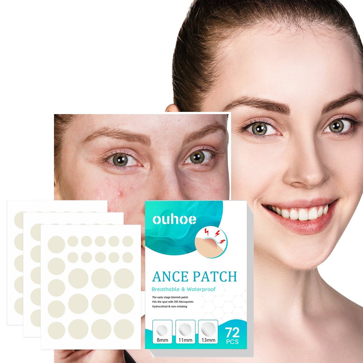 Acne Patch, Repair Facial Acne Invisible Concealer Hydrocolloid Patch - DivineLink1 | Electronics, Fitness, Household Essentials | Shop