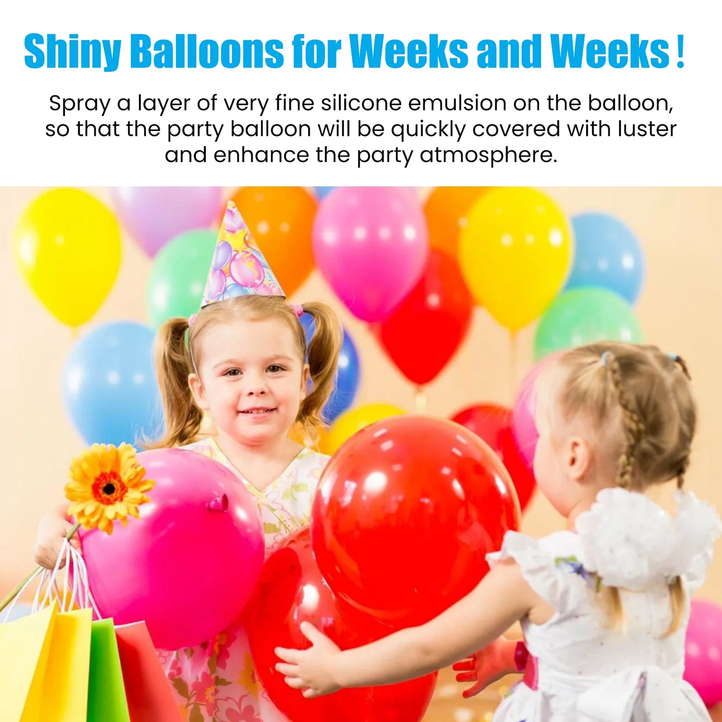 Aerosol Balloon Spray, Balloon Surface Texture Gloss Lasting Non Oxidation Fading Spray - DivineLink1 | Electronics, Fitness, Household Essentials | Shop