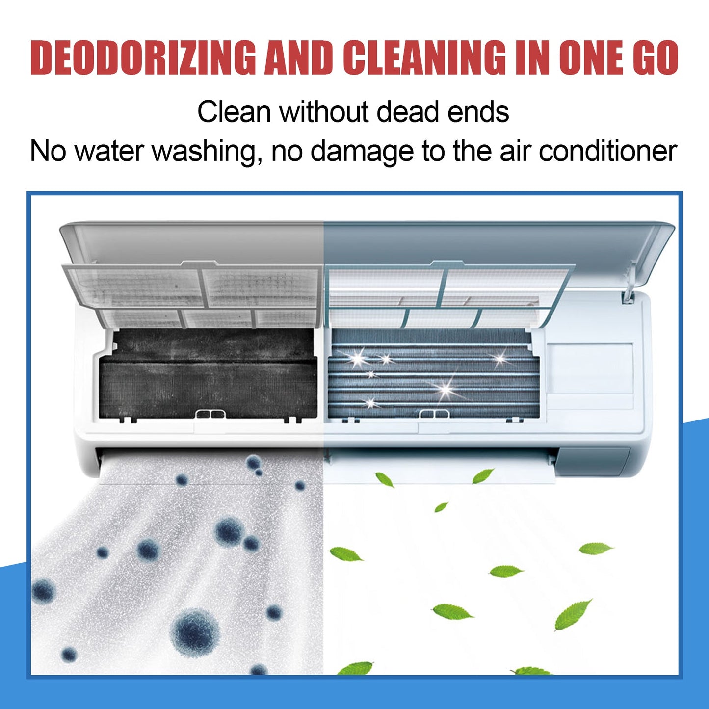 Air Conditioner Cleaner, Household Air Conditioner Hang - Up, Non - Dismantling, Odorless Descaling, Foam Air Conditioner Cleaning - DivineLink1 | Electronics, Fitness, Household Essentials | Shop