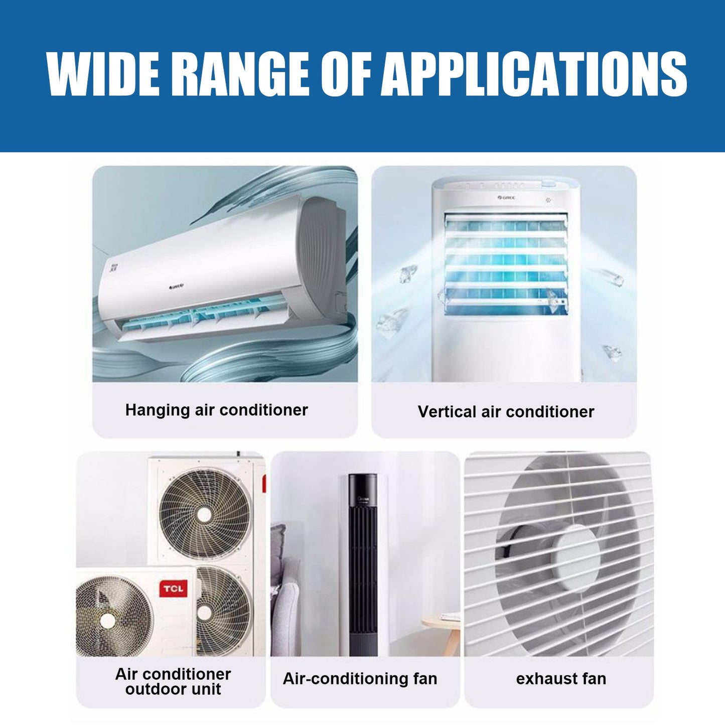 Air Conditioner Foam Cleaner For Home, Air Conditioning Purification Cleaning Decontamination Odor Removal Inside And Outside Machine Cleaning - DivineLink1 | Electronics, Fitness, Household Essentials | Shop