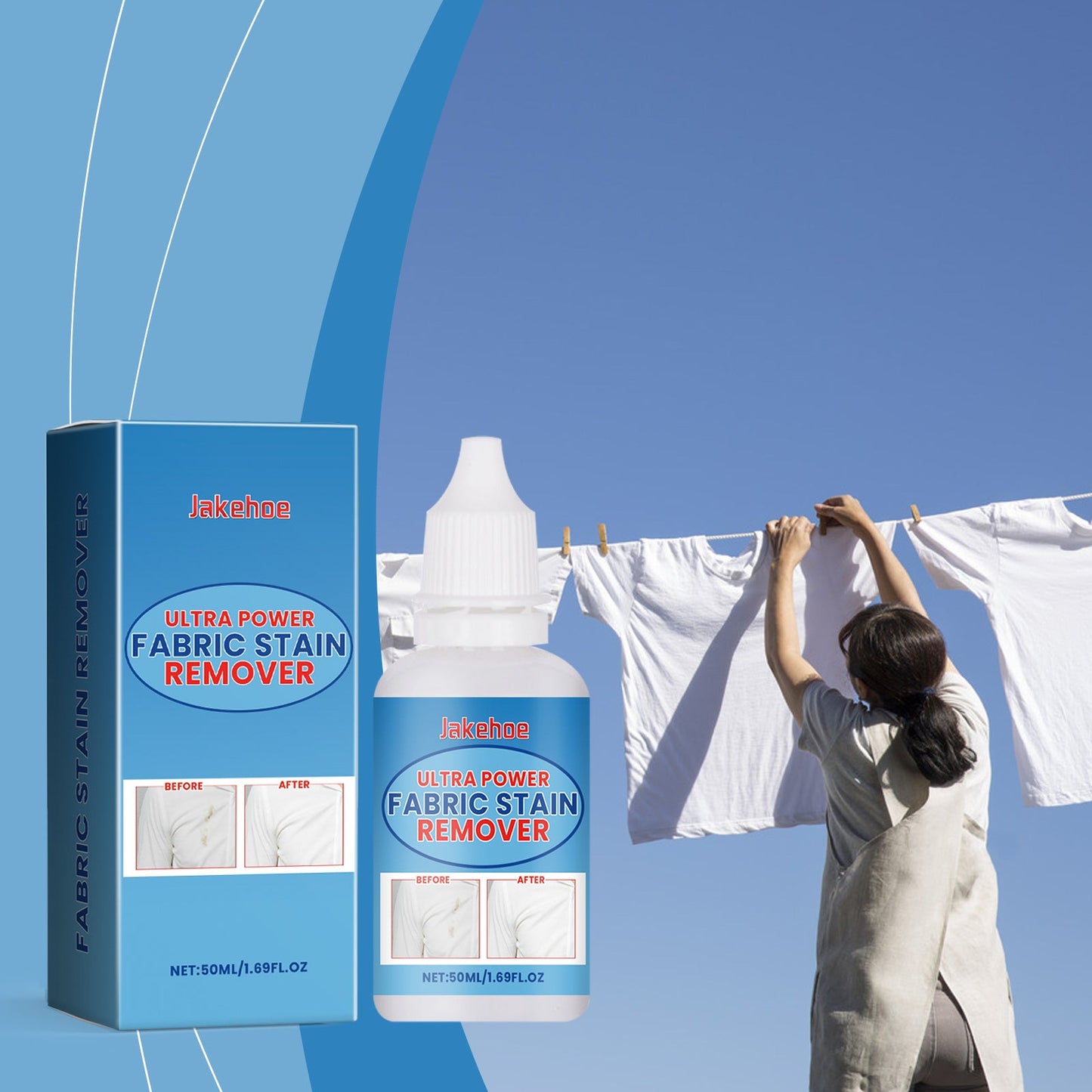 All - In - One Fabric Stain Remover Protects Clothing, Cleans Oil Stains And Gently Cleans Stubborn Stains - DivineLink1 | Electronics, Fitness, Household Essentials | Shop