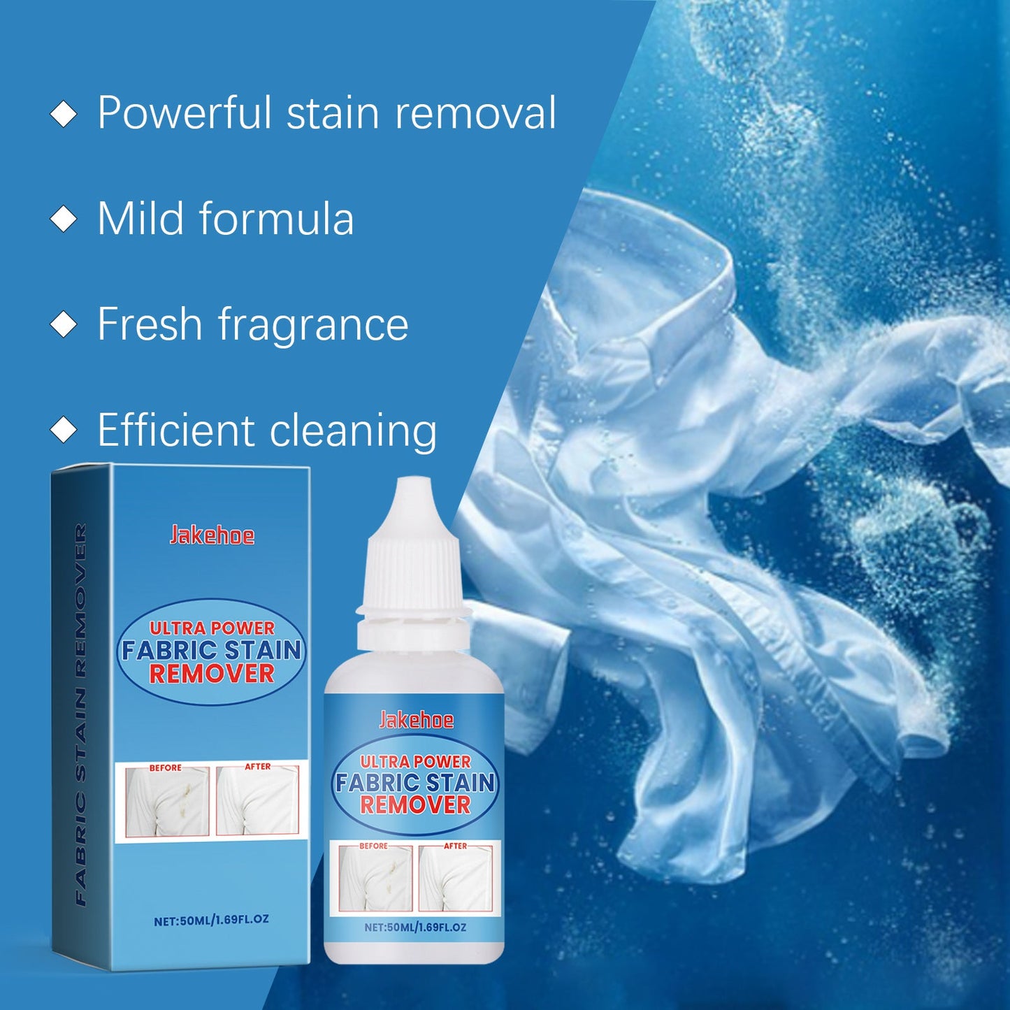 All - In - One Fabric Stain Remover Protects Clothing, Cleans Oil Stains And Gently Cleans Stubborn Stains - DivineLink1 | Electronics, Fitness, Household Essentials | Shop