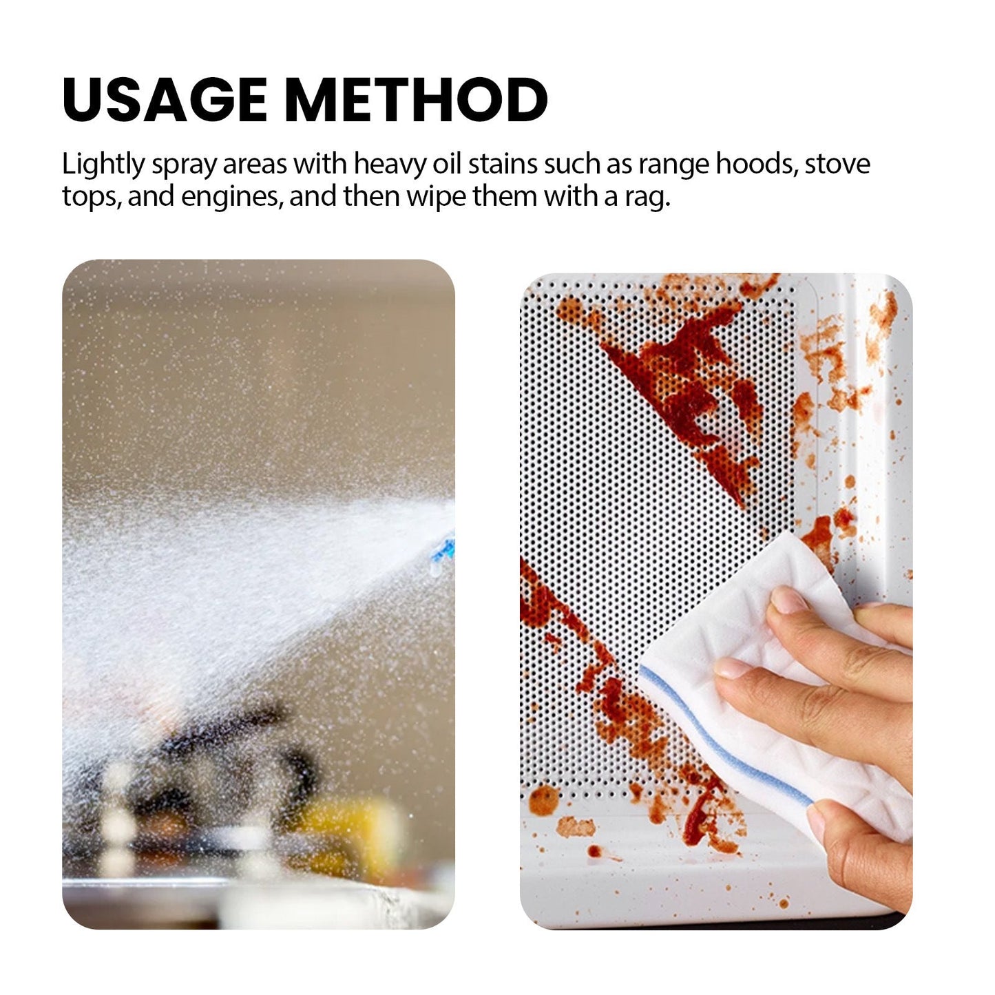 All Purpose Cleaner, Kitchen Range Hood Tile Wall Stubborn Oil Multi - Functional Detergent Detergent - DivineLink1 | Electronics, Fitness, Household Essentials | Shop