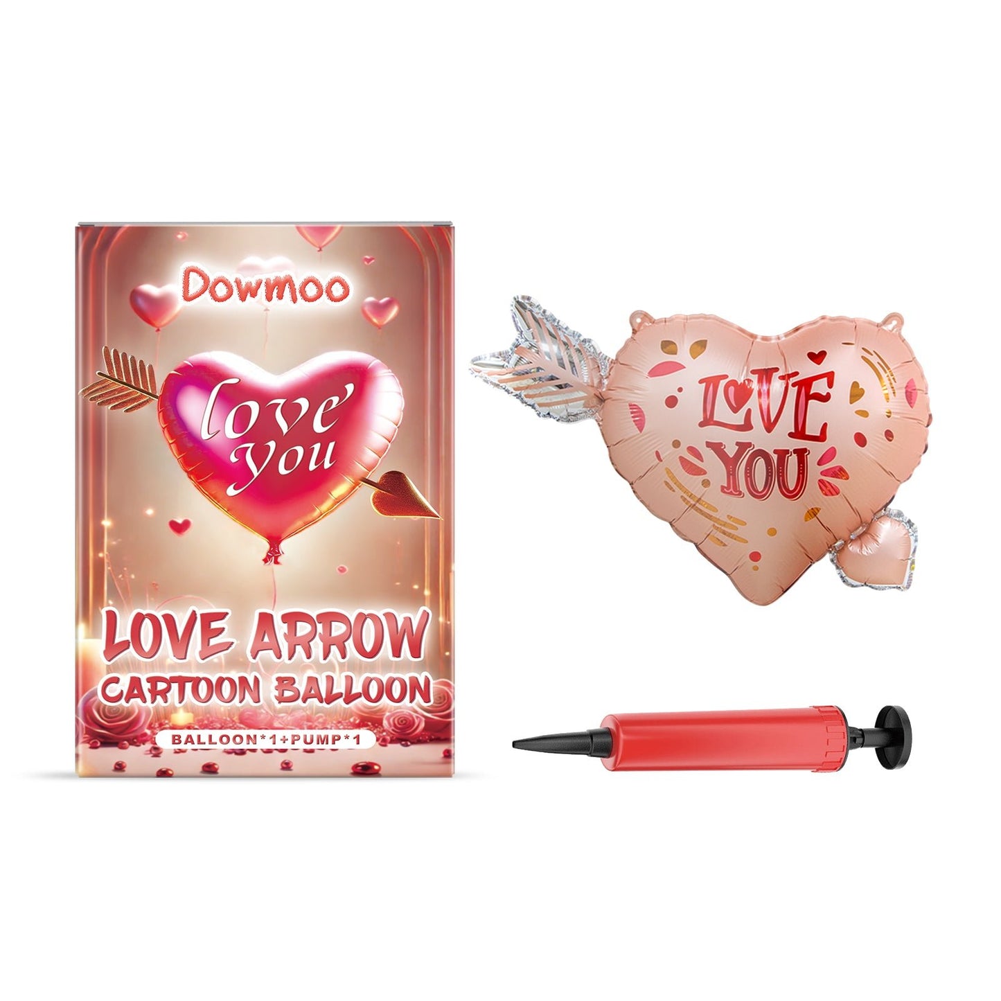 Ambience Balloon Set Valentine's Day Proposal Wedding Anniversary Date Birthday Party Decoration - DivineLink1 | Electronics, Fitness, Household Essentials | Shop