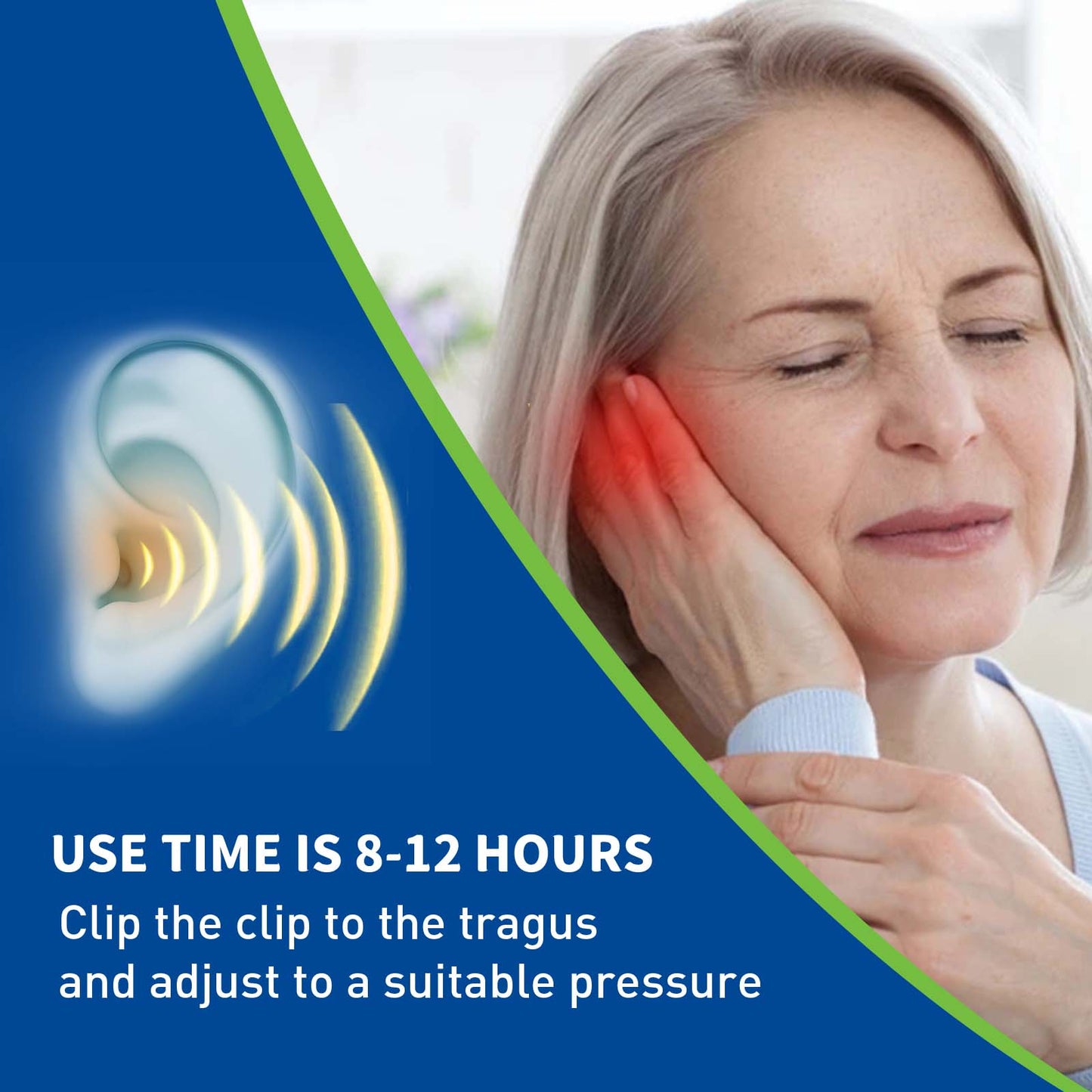 Auri - calm Tinnitus Relief Device, Relieve Ear Pain Tinnitus And Ear Discomfort Ear Massage Care Ear Clips - DivineLink1 | Electronics, Fitness, Household Essentials | Shop