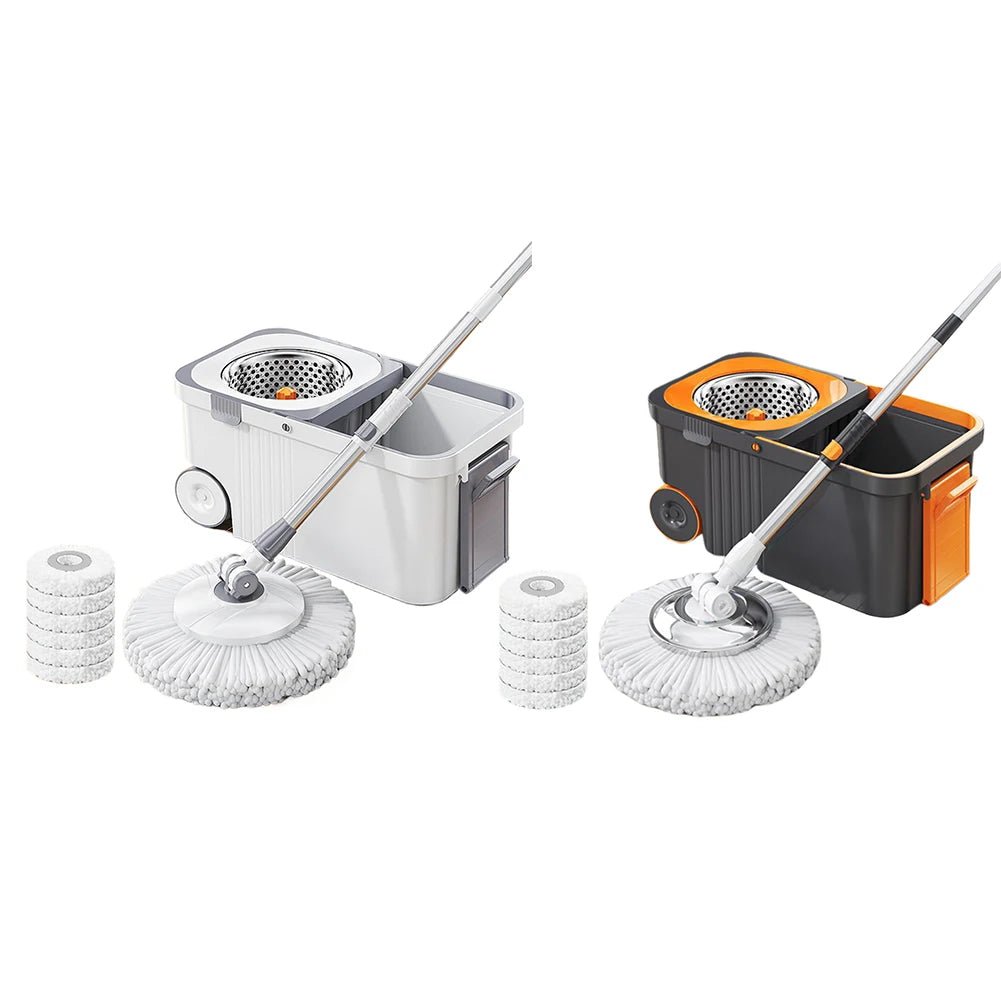 Automatic Dehydration Mop and Bucket Household Cleaning Brush Mop Brooms Cleaning Floor Household Handheld 360° Spin Mop - DivineLink1 | Electronics, Fitness, Household Essentials | Shop