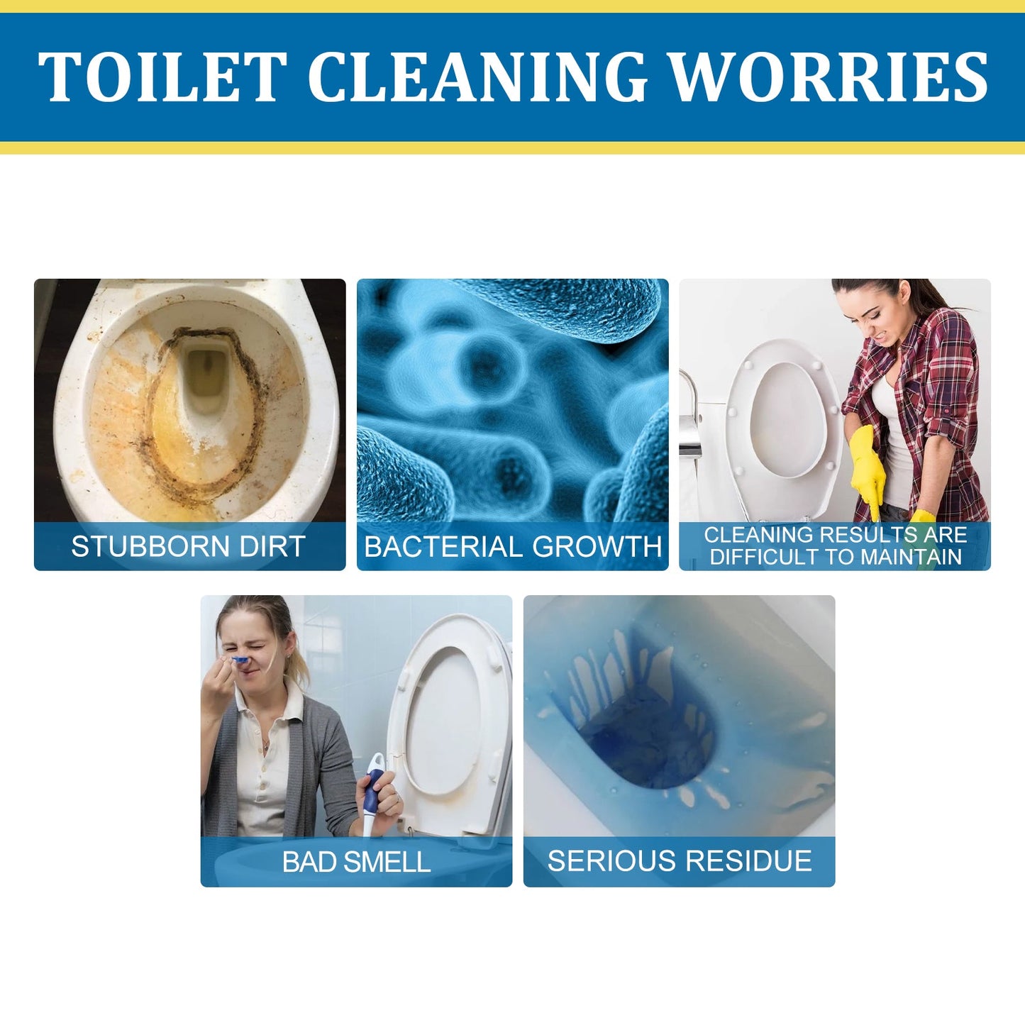 Automatic Toilet Cleaner, Toilet Cleaner Decontamination, Deodorization, Toilet Cleaner, Toilet Cleaner, Toilet Cleaner - DivineLink1 | Electronics, Fitness, Household Essentials | Shop
