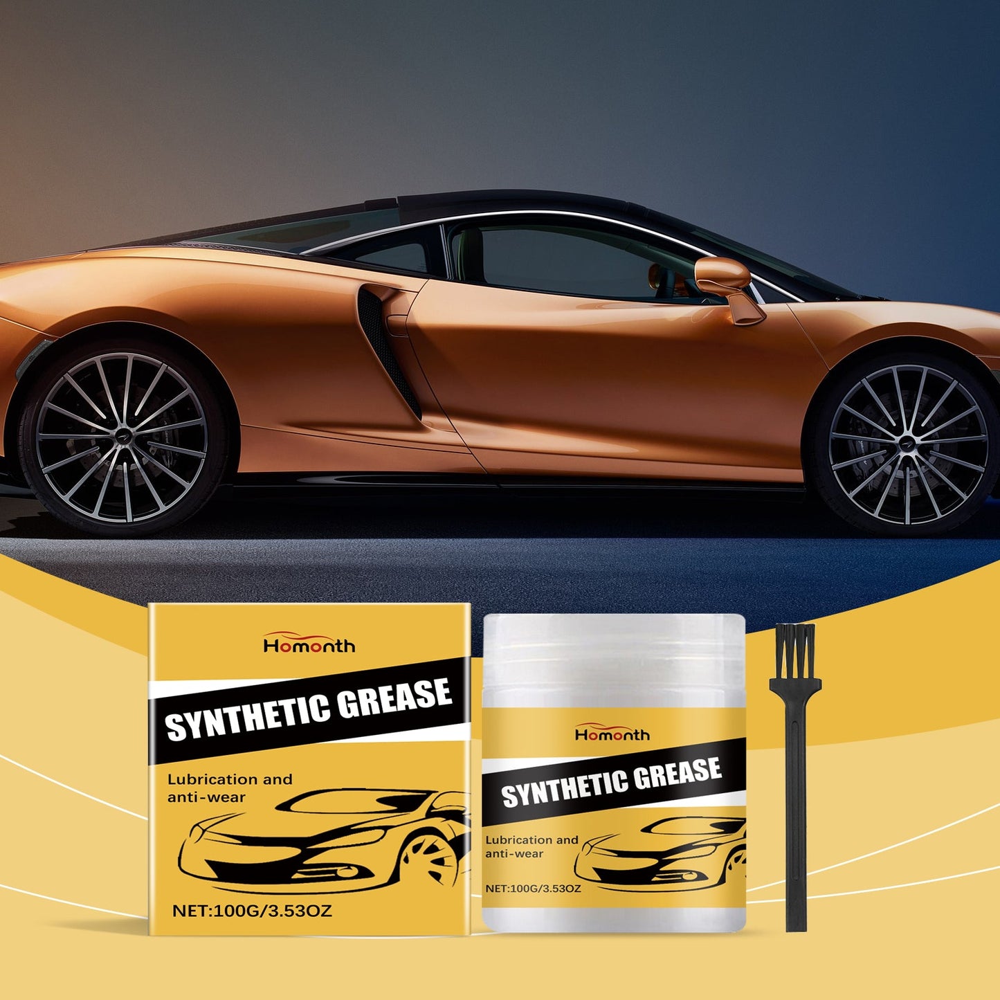 Automotive Care Grease, Automotive Parts Maintenance Multi - Function Lubrication Axle Clean Grease - DivineLink1 | Electronics, Fitness, Household Essentials | Shop
