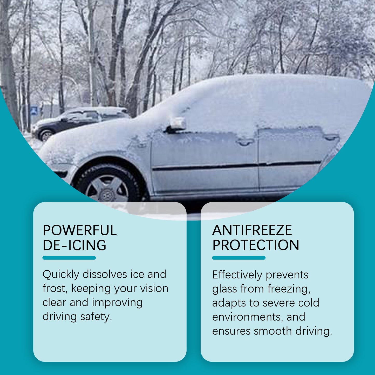 Automotive Glass Deicing And Antifreeze Agent, Anti - Fog And Dustproof Vision Agent For Automotive Front Windshield - DivineLink1 | Electronics, Fitness, Household Essentials | Shop