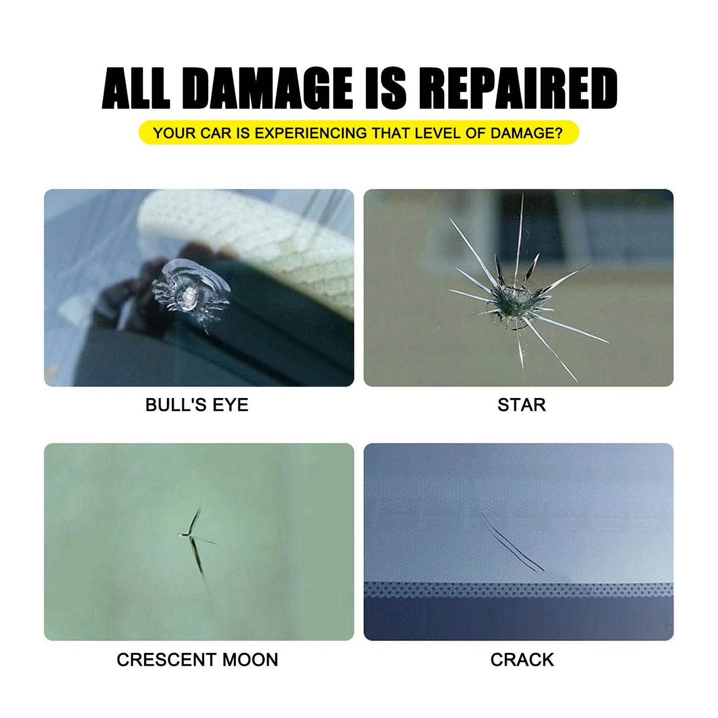 Automotive Glass Repair Adhesive, Windshield Crack Repair Adhesive Repair Adhesive Glass Repair Adhesive - DivineLink1 | Electronics, Fitness, Household Essentials | Shop