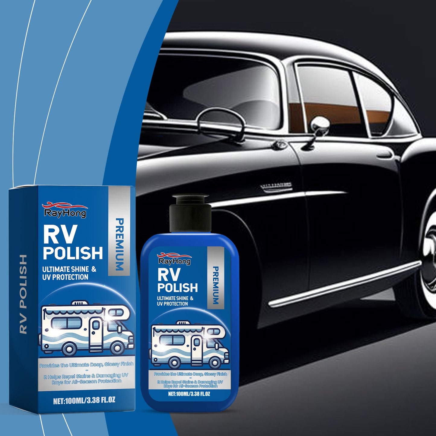 Automotive Polish, Automotive Paint Waxing Coating Water Drive Sealing Glaze All Vehicle General Polish - DivineLink1 | Electronics, Fitness, Household Essentials | Shop