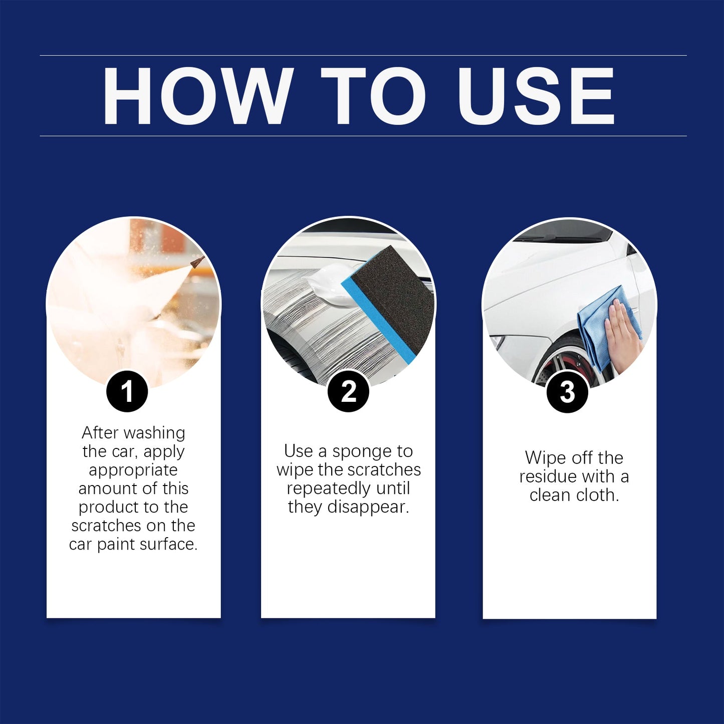 Automotive Scratch Care Agent Removing Marks Abrasive Paint Polishing Wax Car Scratch Repair - DivineLink1 | Electronics, Fitness, Household Essentials | Shop