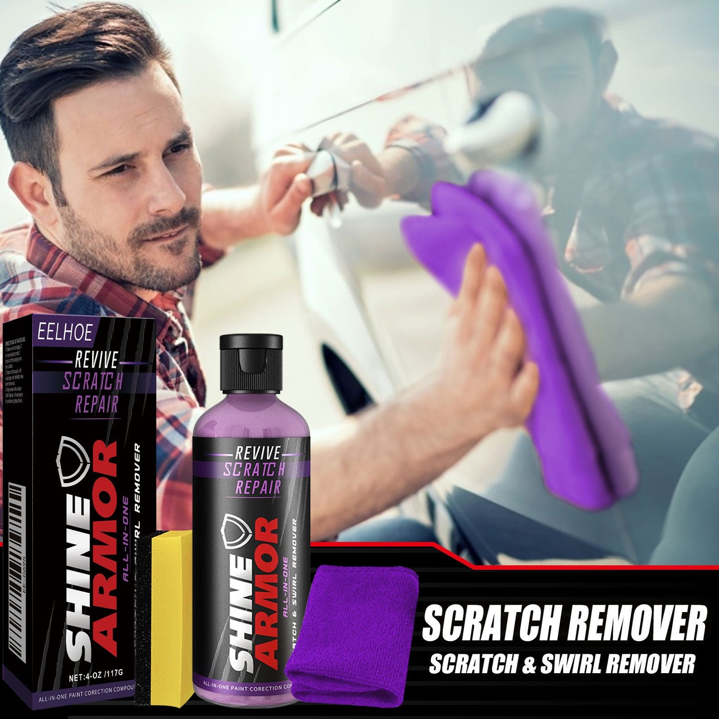 Automotive Scratch Free Repair Liquid Finish Repair Scratch Removal Beauty Maintenance Polish - DivineLink1 | Electronics, Fitness, Household Essentials | Shop