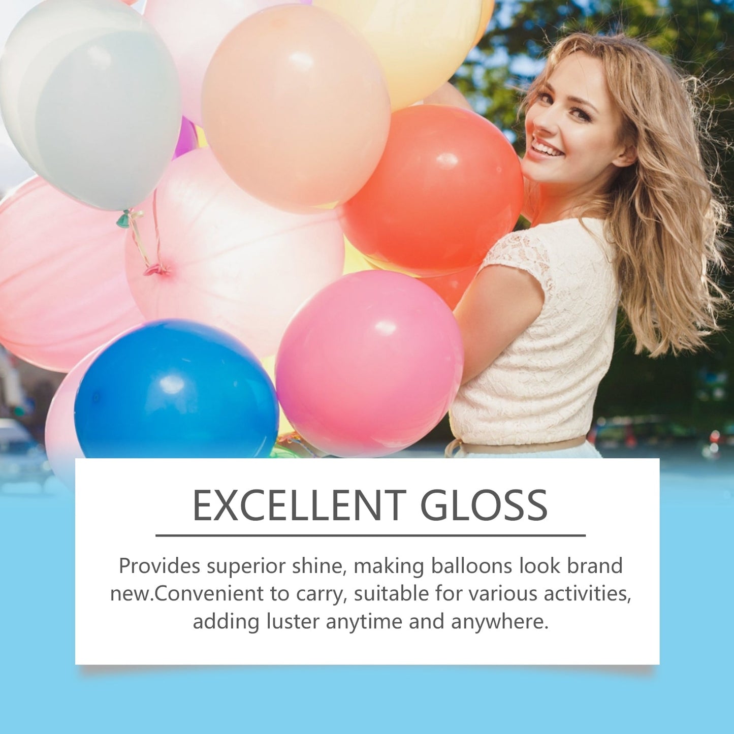 Balloon Highlight Spray, Anti - Oxidation To Keep The Appearance Of The Balloon Bright And Enhance The Gloss Scene Decoration - DivineLink1 | Electronics, Fitness, Household Essentials | Shop