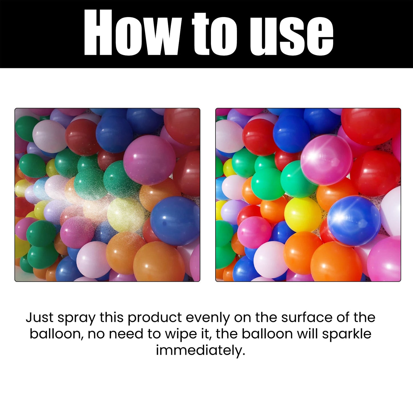 Balloon Shiny Spray, Balloon Safety Long - Lasting Gloss Appearance Polishing Brightening Spray - DivineLink1 | Electronics, Fitness, Household Essentials | Shop