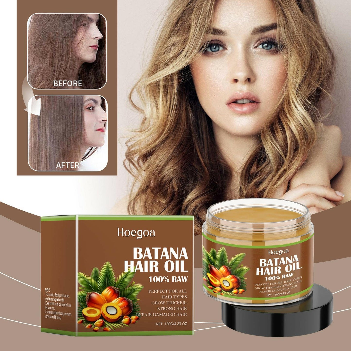 Batana Hair Care Oil, Nourishing Scalp, Hydrating Repair, Hydrating Hair Care And Smoothing Essence - DivineLink1 | Electronics, Fitness, Household Essentials | Shop