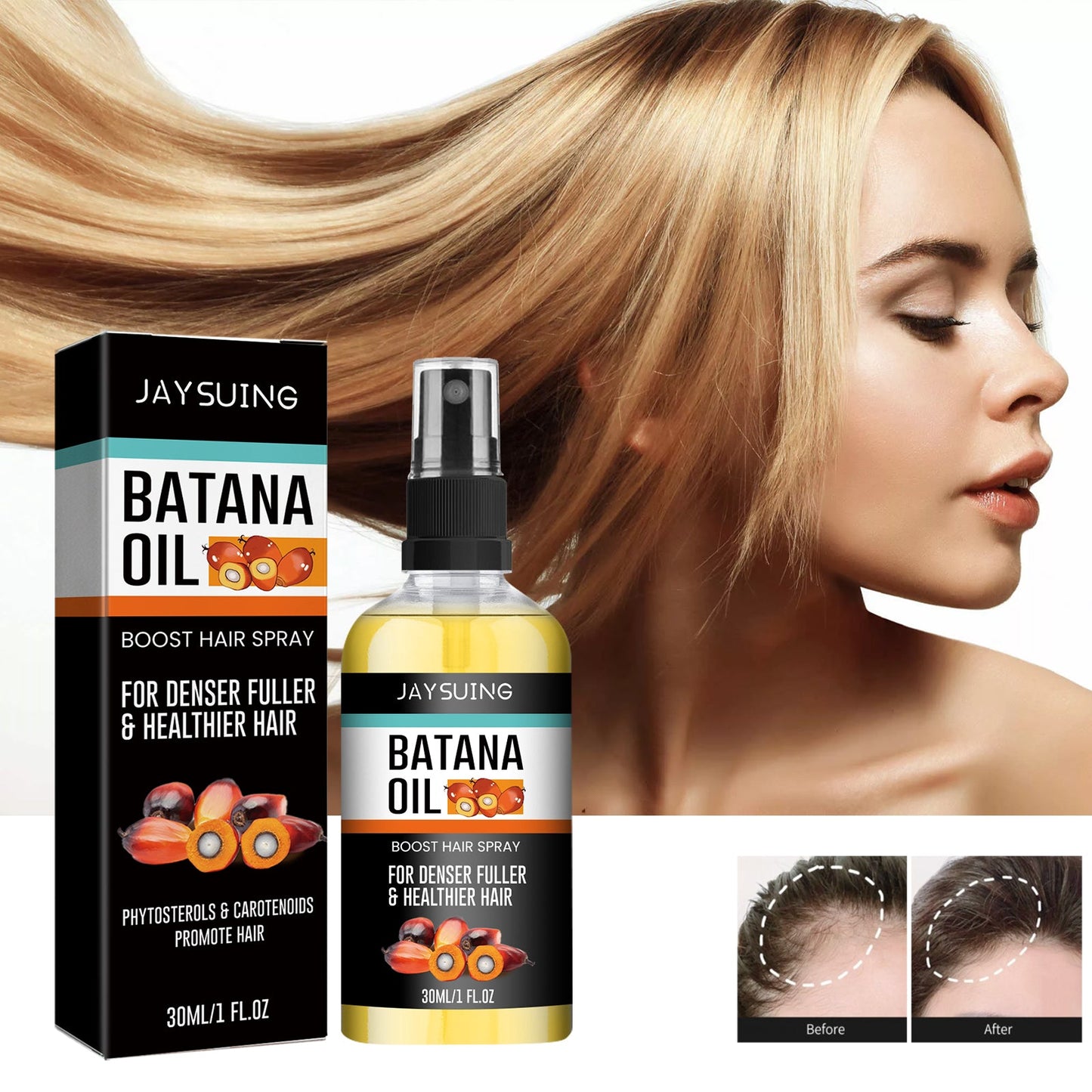 Batana Hair Spray Scalp Deep Moisture Repair Hair Strong Hair - DivineLink1 | Electronics, Fitness, Household Essentials | Shop