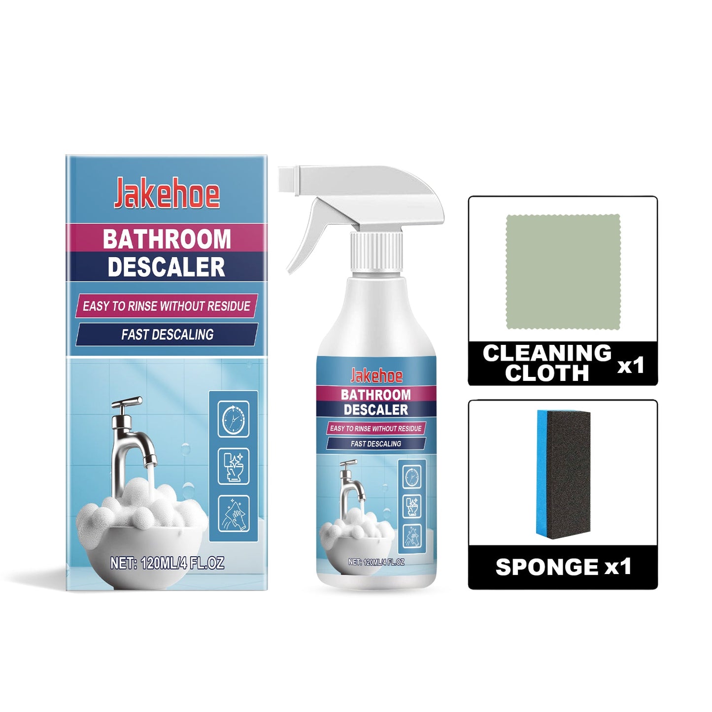 Bathroom Dirt Cleaner Bathroom Toilet Faucet Decontamination Decontamination Clean Multi - Functional Cleaning - DivineLink1 | Electronics, Fitness, Household Essentials | Shop