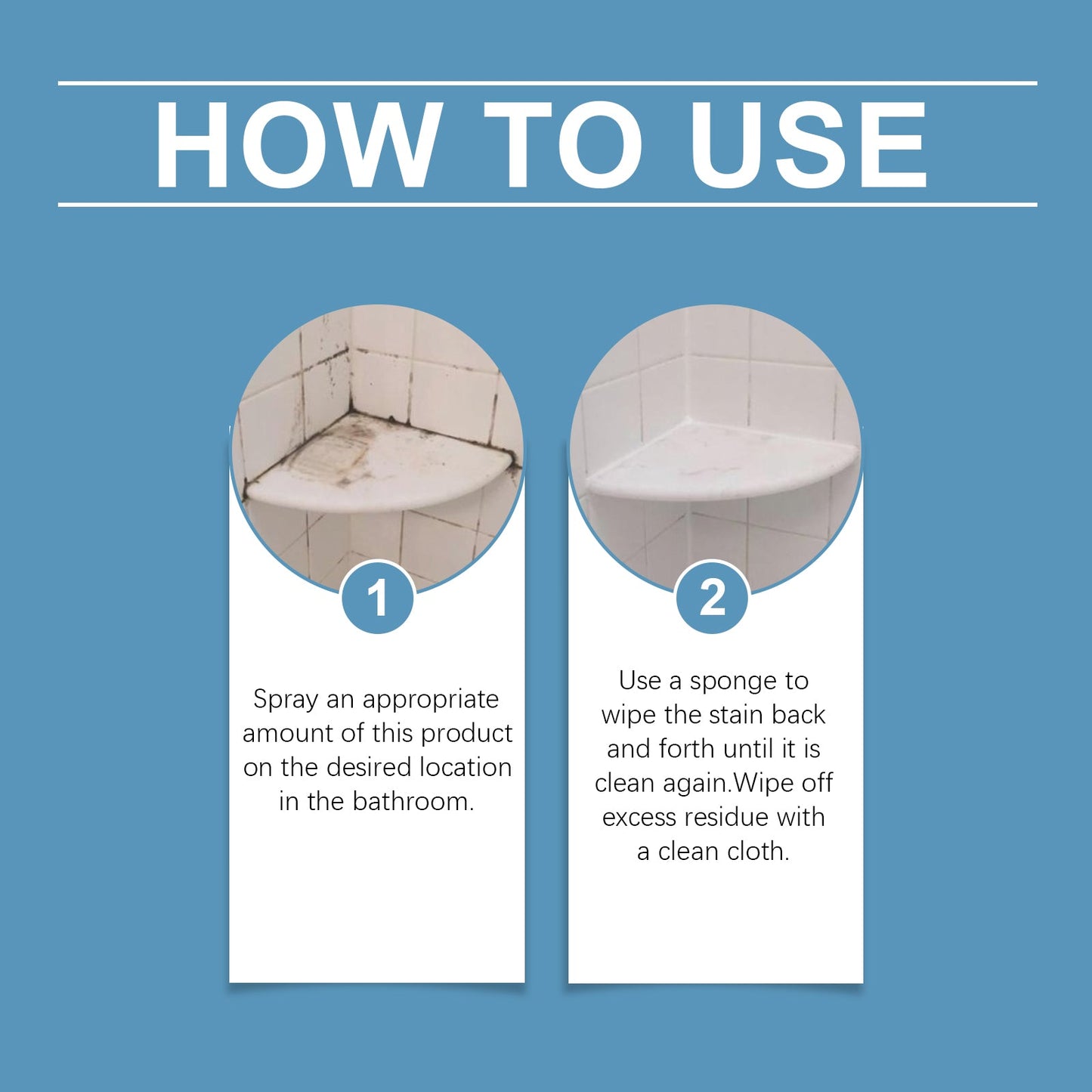 Bathroom Dirt Cleaner Bathroom Toilet Faucet Decontamination Decontamination Clean Multi - Functional Cleaning - DivineLink1 | Electronics, Fitness, Household Essentials | Shop