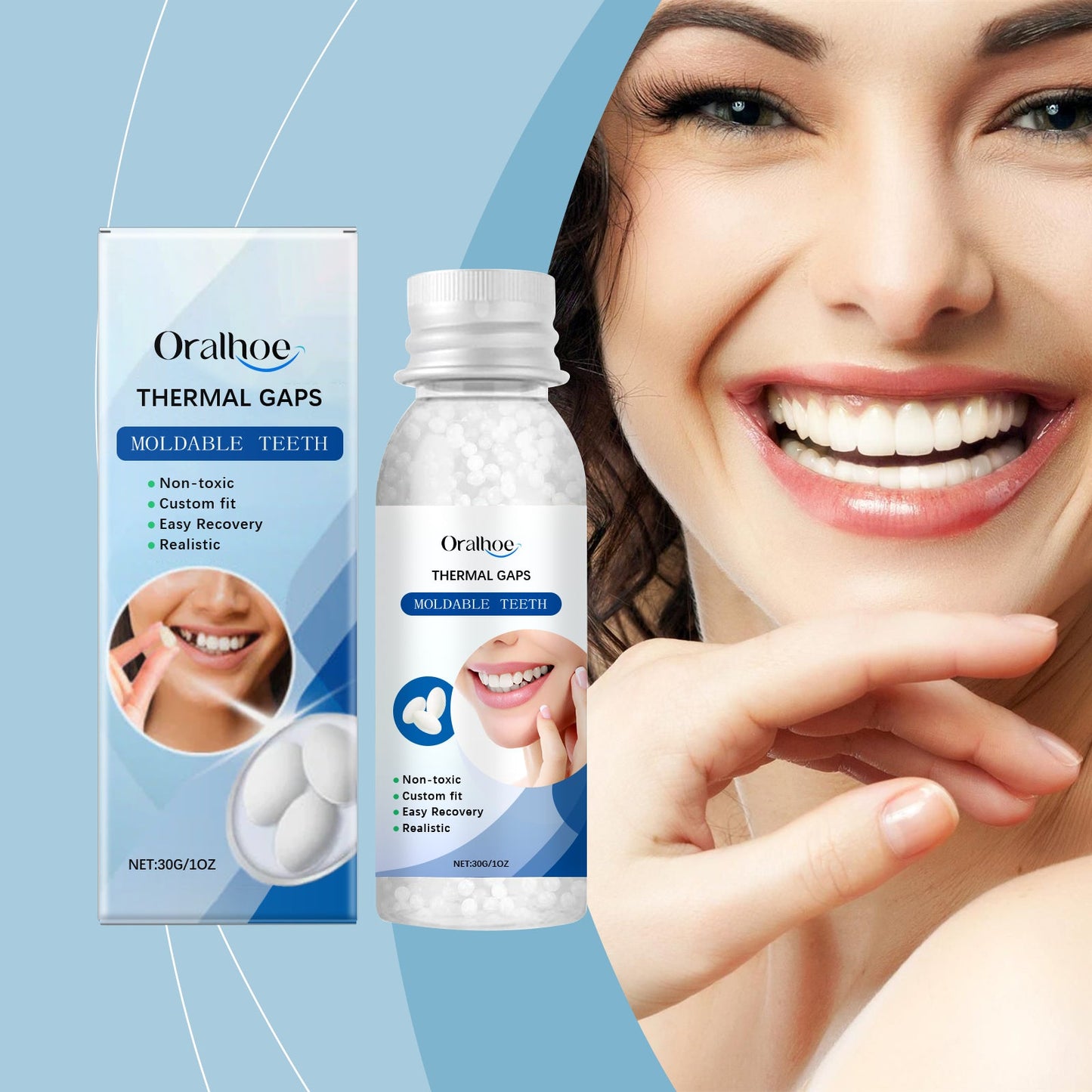 Can Shape Solid Dental Glue To Modify Teeth Temporary Hole Filling Glue Denture Glue - DivineLink1 | Electronics, Fitness, Household Essentials | Shop