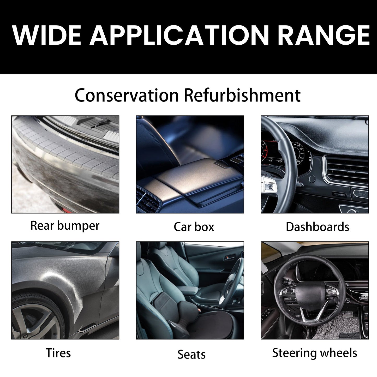Car Interior Renovation Spray, Seat Interior Instrument Panel Cleaning Decontamination Maintenance Refurbishing Care Agent - DivineLink1 | Electronics, Fitness, Household Essentials | Shop