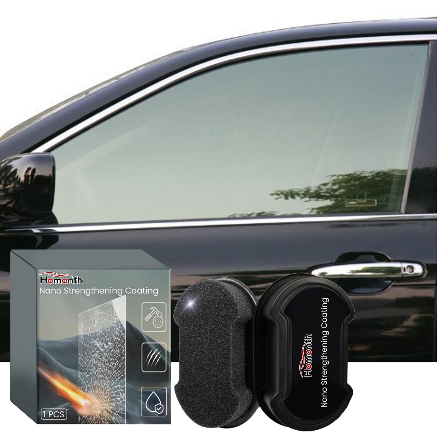 Car Sponge Wipe, Windshield Drain Window Brightening Portable Reinforced Glass Cleaning Sponge - DivineLink1 | Electronics, Fitness, Household Essentials | Shop