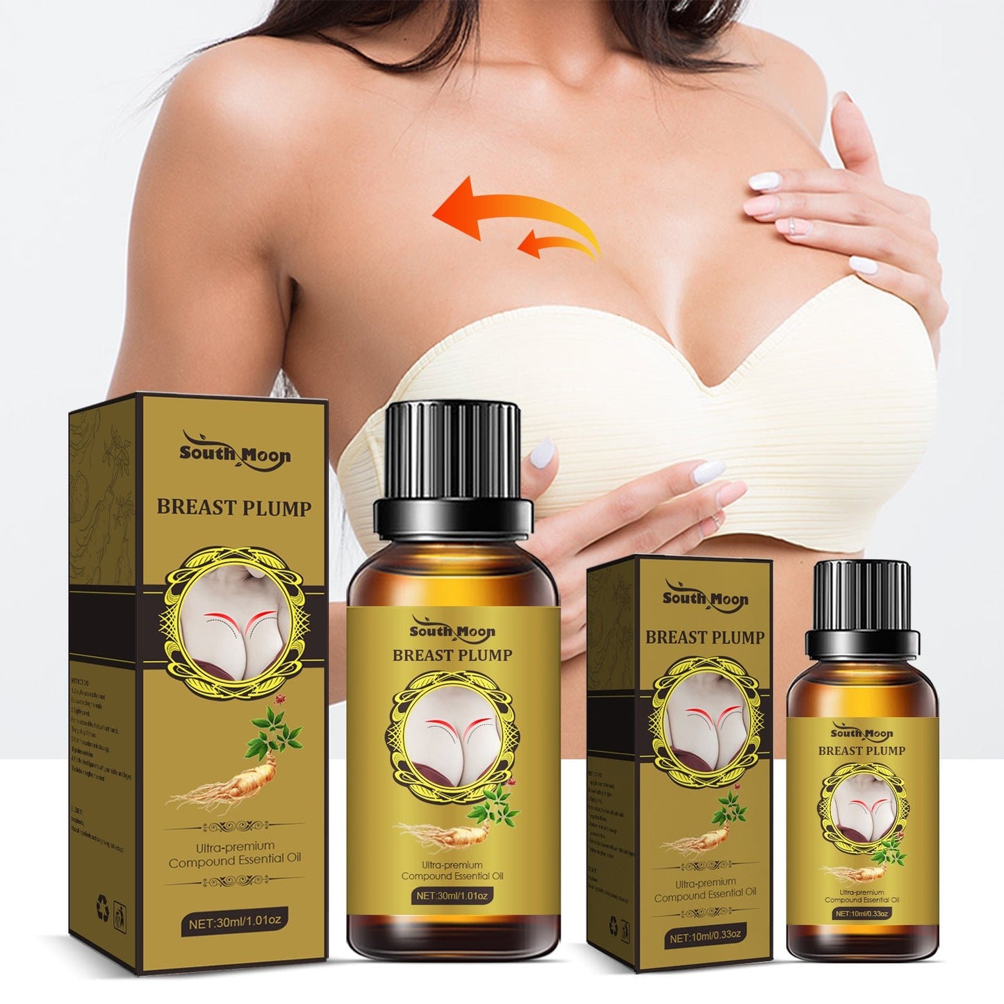 Chest Essential Oil Volumizing Milk Lift Relaxant Chest Full Firming Care Essential Oil - DivineLink1 | Electronics, Fitness, Household Essentials | Shop