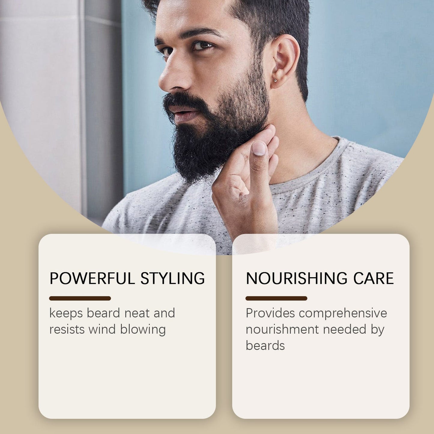 Cigar Beard Care Wax Natural Gloss Care Each Beard Hair Must Display Mature Charm - DivineLink1 | Electronics, Fitness, Household Essentials | Shop