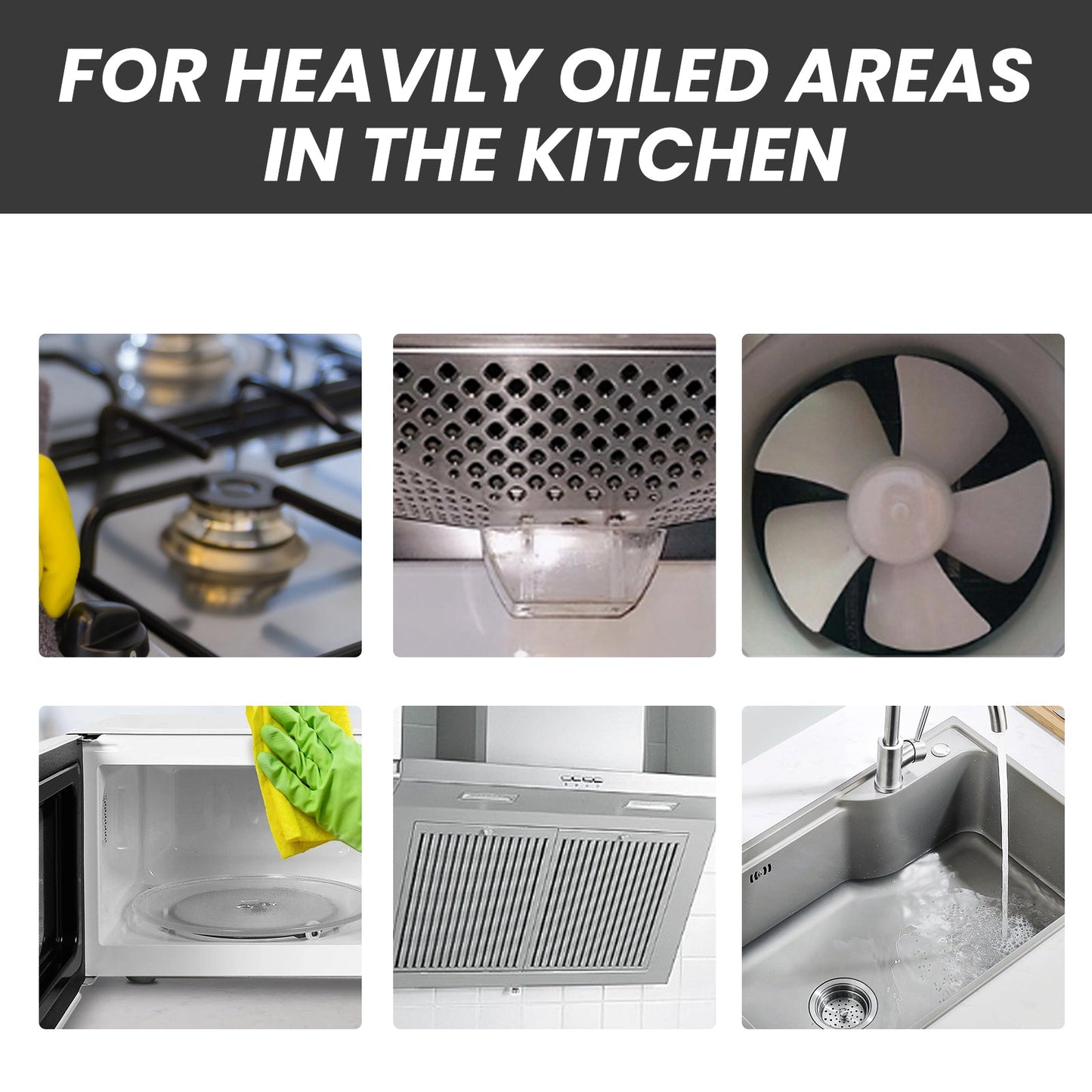 Concentrated Kitchen Greases & Grime Cleaner, Range Hood Oven Stubborn Oil Cleaning Multi - Functional Dirt Cleaner - DivineLink1 | Electronics, Fitness, Household Essentials | Shop
