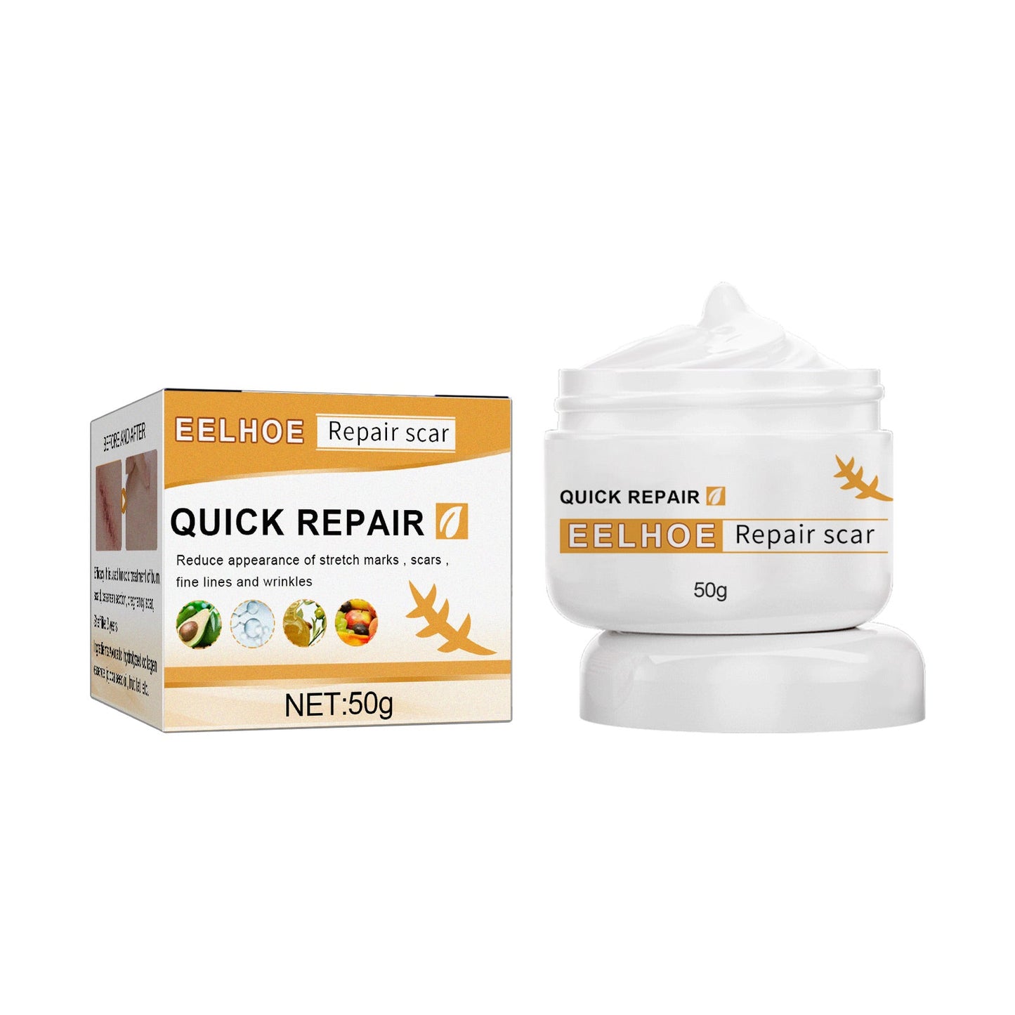 Desalting Skin Scar Cream, Skin Burn Scalding Surgical Scar Wound Repair Cream - DivineLink1 | Electronics, Fitness, Household Essentials | Shop