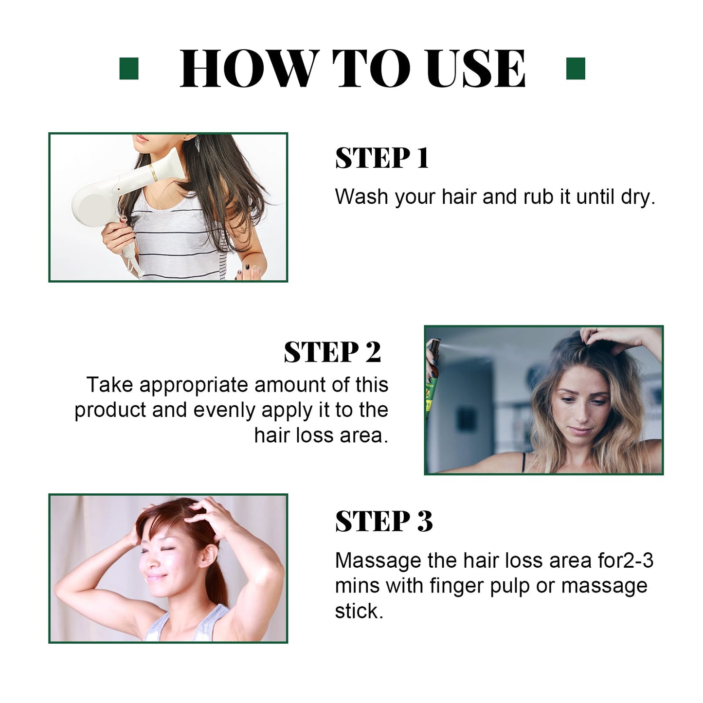 EEL Ginger Hair Spray, Strengthens Hair, Massages Scalp And Restores Hair - DivineLink1 | Electronics, Fitness, Household Essentials | Shop