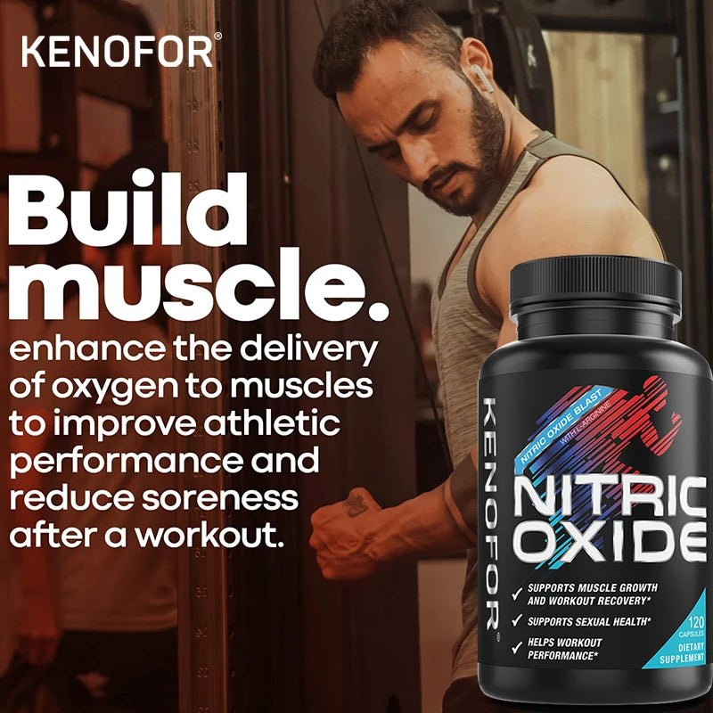 Energy Booster - Supports High Intensity Workouts, Muscle Growth and Recovery, Improves Workout Performance, 120 Capsules - DivineLink1 | Electronics, Fitness, Household Essentials | Shop